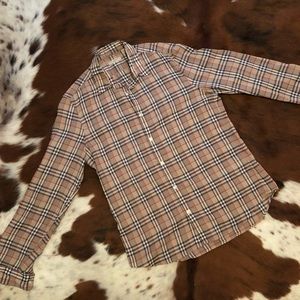 Men’s Burberry button down